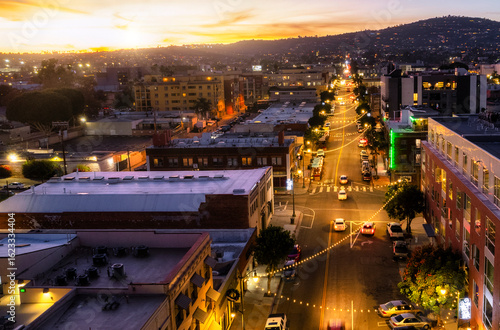 Sunset in San Pedro, California