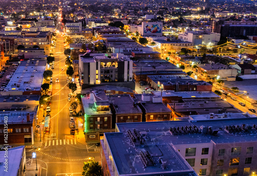 San Pedro at night