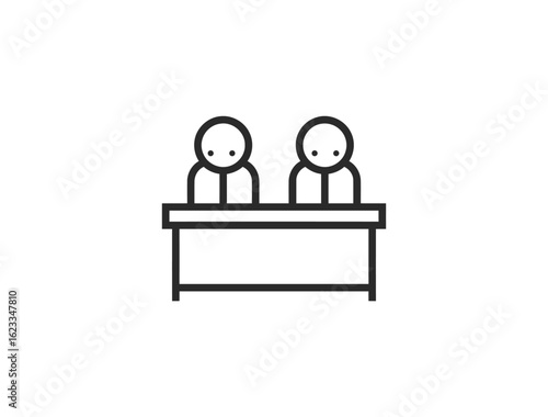 School & Education Linear Icon Set – Back to School, Classroom, Students, and Online Learning Web & App Icons