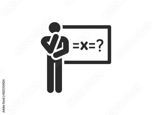 School & Education Linear Icon Set – Back to School, Classroom, Students, and Online Learning Web & App Icons