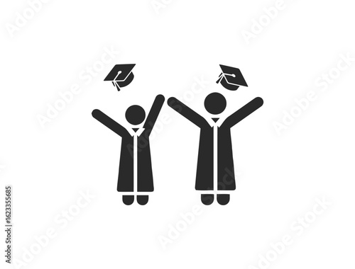 School & Education Linear Icon Set – Back to School, Classroom, Students, and Online Learning Web & App Icons