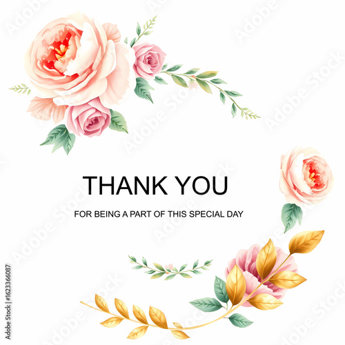  Thank you card template