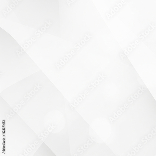 Minimalist White Geometry Illustration. Minimalist White Abstract Background with Soft Shadows and Geometric Shapes. Clean, Modern, Design, Simplicity, Backdrop, Architecture.

