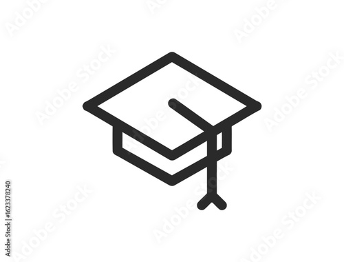 School & Education Linear Icon Set – Back to School, Classroom, Students, and Online Learning Web & App Icons
