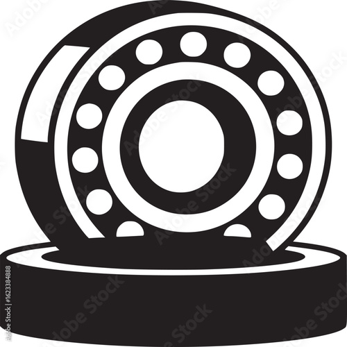 Ball Bearing Icon