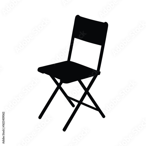 folding chair vector illustration