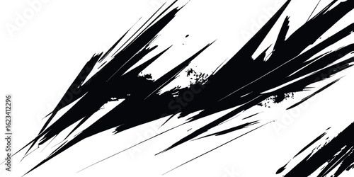 Monochrome fast motion graphic texture