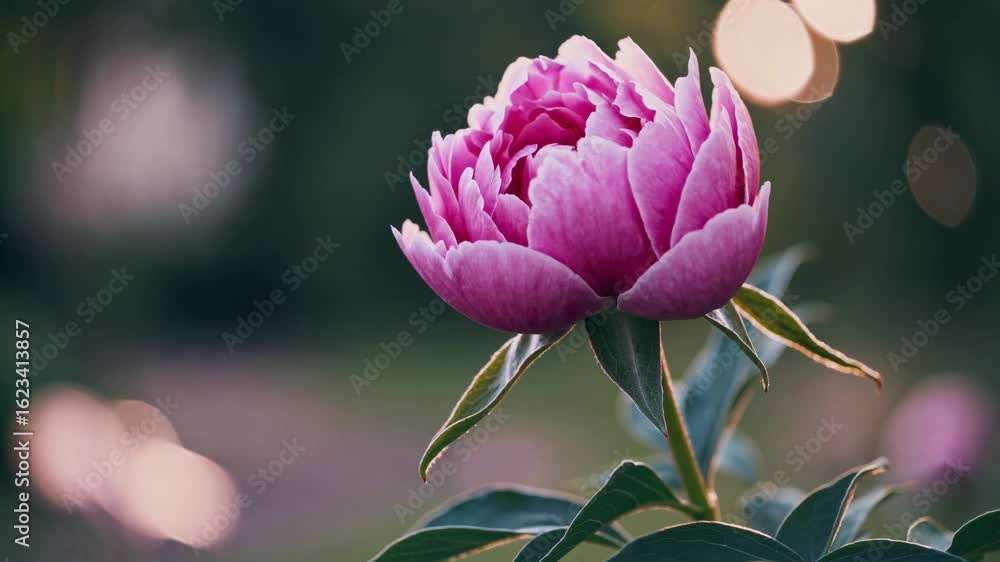 Stunning Peony Blossom in Full Bloom Vibrant Pink Beauty for Flourishing Marketing Campaigns, Inspiring a Sense of Tranquility and Renewal. Stunning Peony Blossom in Full Bloom Vibrant Pink Beauty for Flourishing Marketing Campaigns, Inspiring a Sense of Tranquility and Renewal.