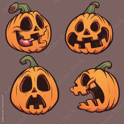 cartoon_pumpkins