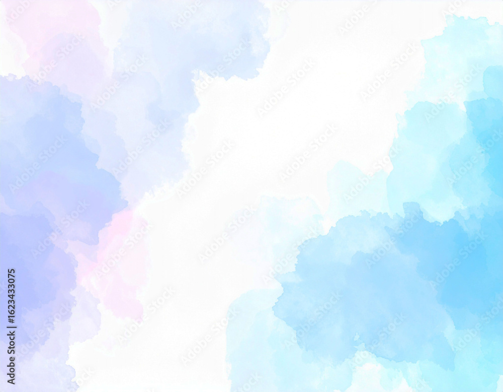 Obraz premium watercolor backgrounds featuring vibrant and abstract color washes. The designs use a bright pastel palette of pink, orange, yellow, and blue, with fluid brushstrokes and splatters creating a dynamic