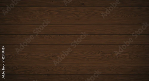 Dark Brown Wood Planks Background Texture for Design Projects.