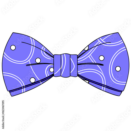 bow tie illustration vector
