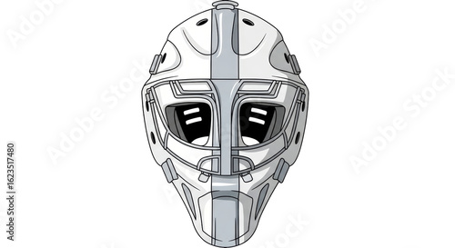 Photography Isolated Hockey Mask