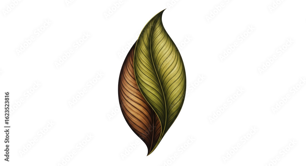Fototapeta premium Isolated Leaf