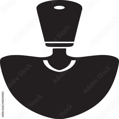 Trowel Icon, Gardening Tool Silhouette