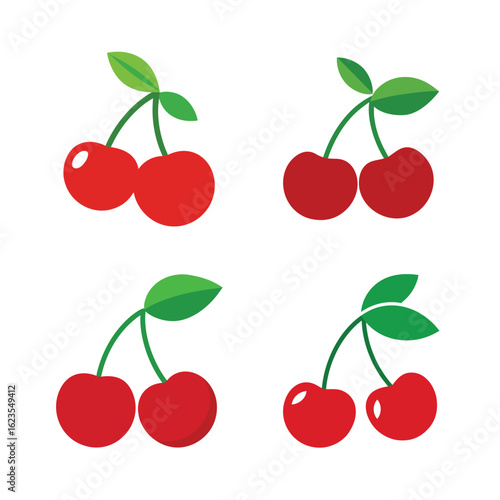 cherry vector illustration
