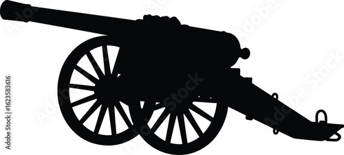 Silhouette cannon