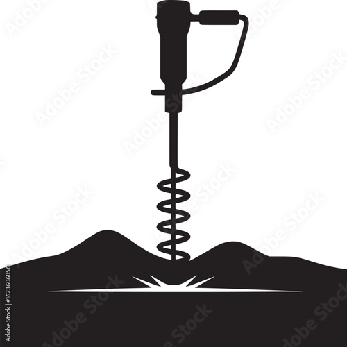Ice Auger Icon