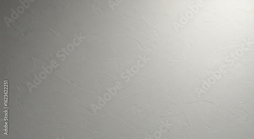 Obraz na płótnie Subtle Gray Venetian Plaster Wall with a Dramatic Diagonal Light Gradient