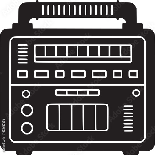 Retro Radio Icon
