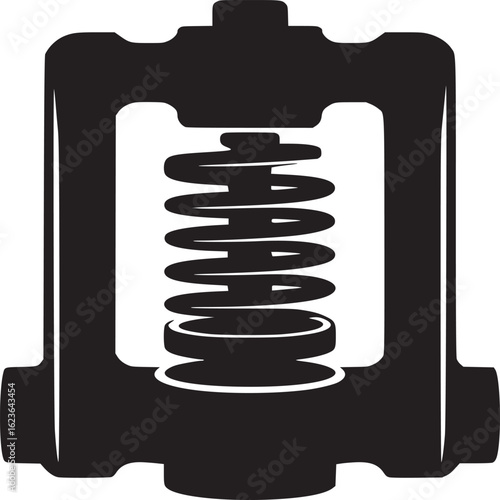 Spring Valve Icon