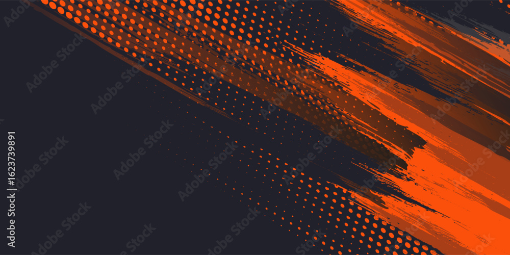 Fototapeta premium Abstract horizontal light red and blue stripe lines background. You can use for ad, poster, template, business presentation. Vector illustration