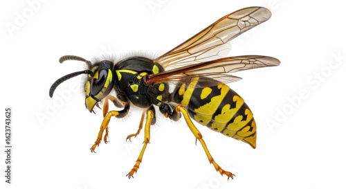 Foto Isolated European Wasp