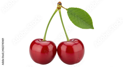 Isolated Cherries