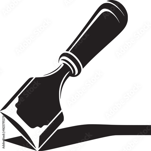 Black and White Wood Carving Tool