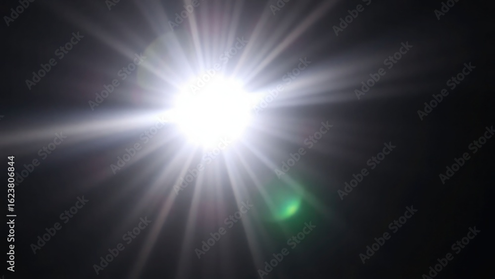 Fototapeta premium blue light burst