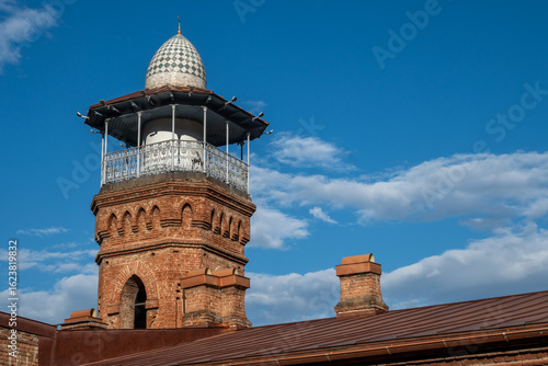 Canvas Print Tbilisi Juma Mosque's Minaret Tower dominates the skyline