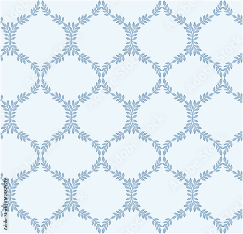 Leaf damask, leaf trellis, ogee pattern, leave tile, seamless leaf repeat pattern