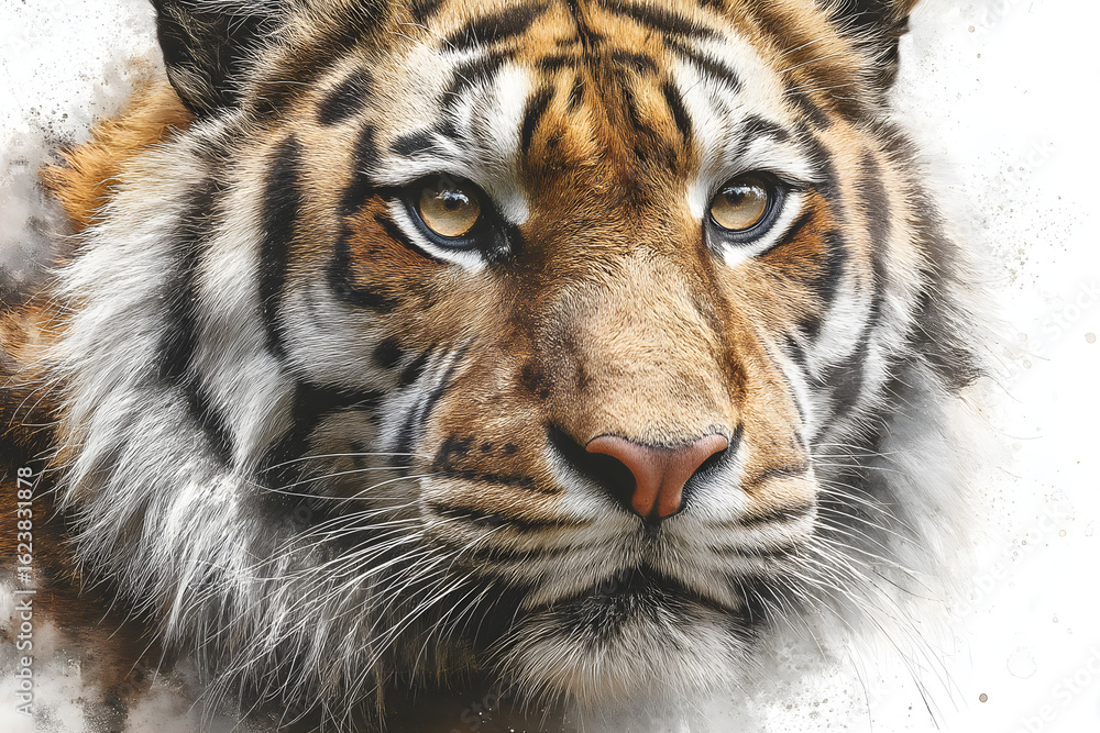 Fototapeta premium Majestic Tiger Portrait