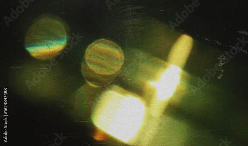 Tableau sur toile Overlay light effect for photo and mockups