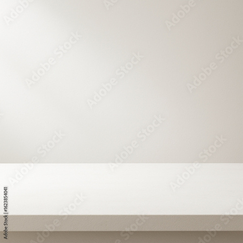 Wallpaper Mural White, textured surface displays soft light. Ideal for product photography, cosmetic showcase, or minimalist branding. Torontodigital.ca