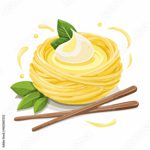 Dampfnudel mit Vanillesoße