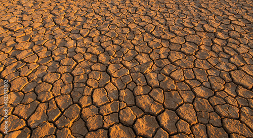 Pattern background cracked dry earth texture background drought arid land global warming climate change desertification pattern 100
