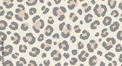 Pattern background leopard print background seamless animal skin pattern texture design vector illustration for fabric fashion