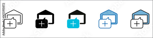 Demand Icon Pack Multistyle Illustration