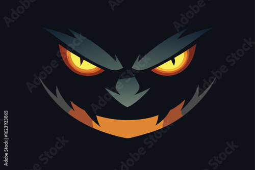 halloween cat face