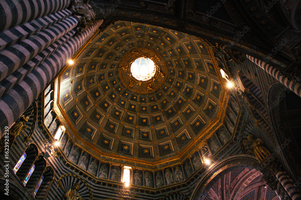 Obraz premium Siena Duomo interior