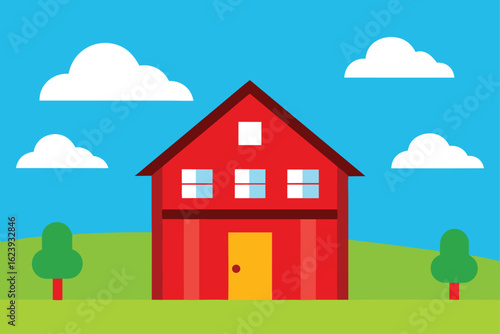 house and tree