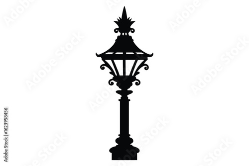 street lamp vector illustration design 