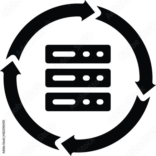 Visualizes movement of information