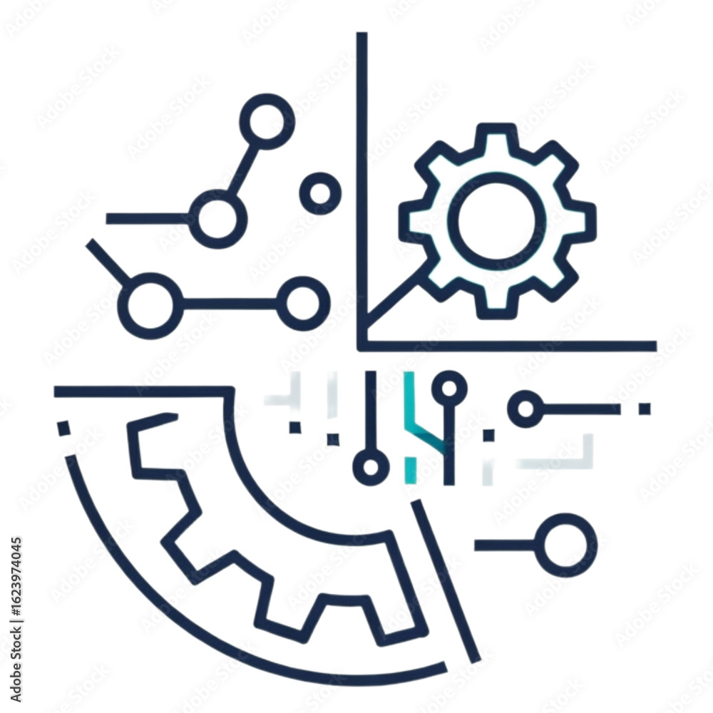 vector gear icon vector gear icon