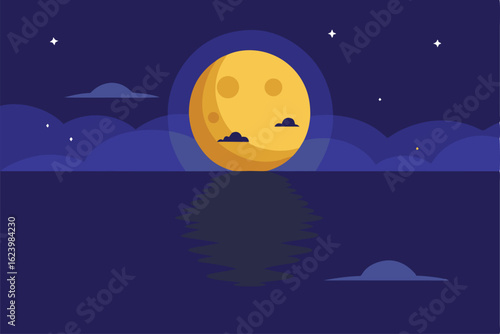 black cat with glowing eyes sitting on jack o v  lan (107).eps