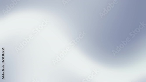 Abstract blue grey background with smooth brushed metal texture and a shiny wave pattern
