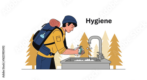 Essential Hygiene Practices While Backpacking In Natural Park Maintaining Health