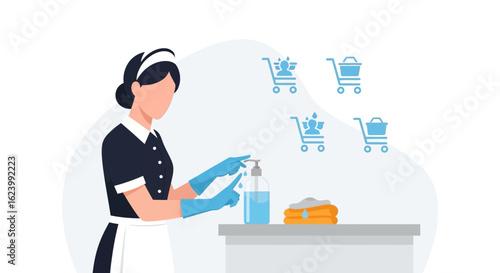 Professional Cleaning Service For Online Shopping Carts Ensures Customer Satisfaction