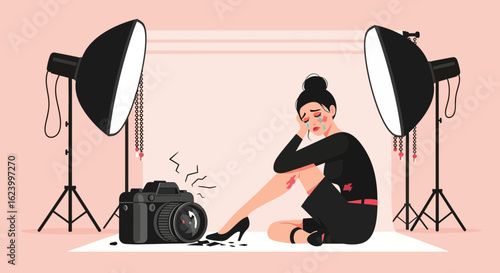 When Career Dreams Shatter Behind The Camera In Photography Studio Scene